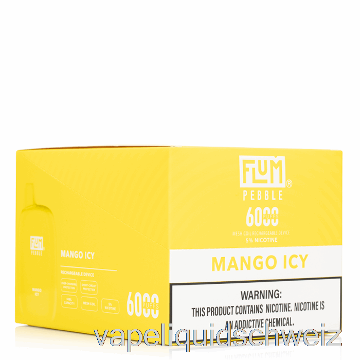 [10er-Pack] Flum Pebble 6000 Einweg-Vape Schweiz